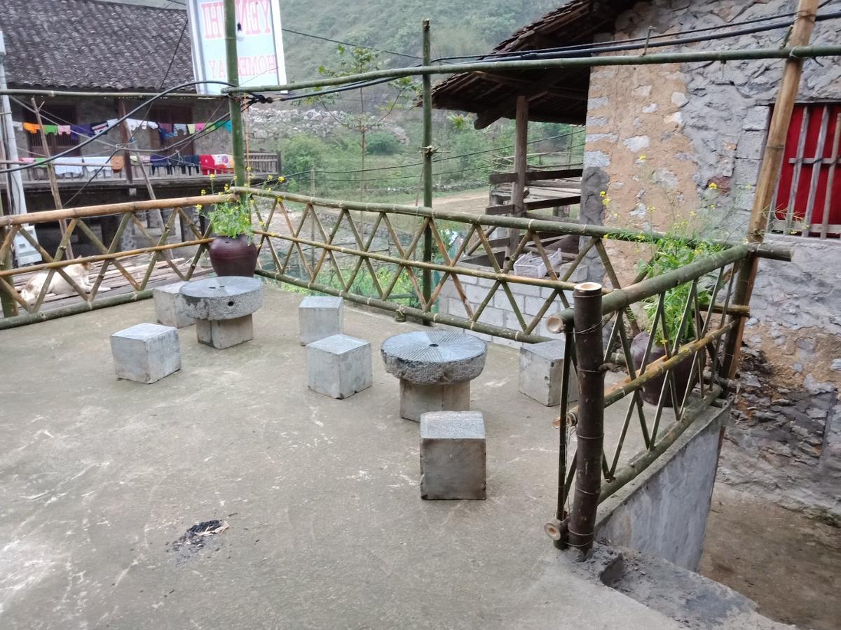 A Sy Ban Gioc Homestay - Lang Da Khuoi Ky Cao Bang Exterior photo