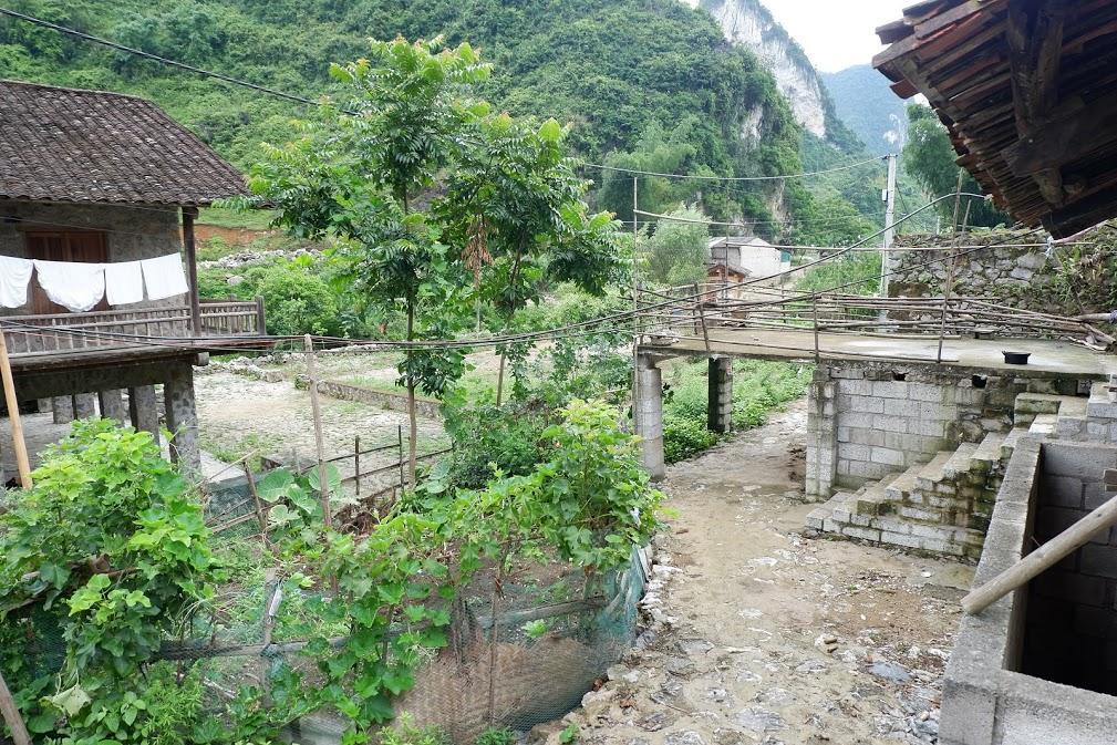 A Sy Ban Gioc Homestay - Lang Da Khuoi Ky Cao Bang Exterior photo